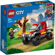 Ugniagesių visureigio pagalbos misija LEGO® City 60393